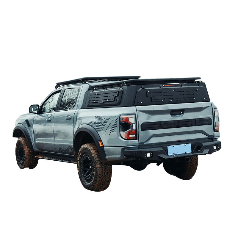 Vedenpitävä teräksinen kovakantinen avolava 4X4 kuorma-auto Topper Camper Tonneau Sängynsuojus Katos Jeep Gladiatorille